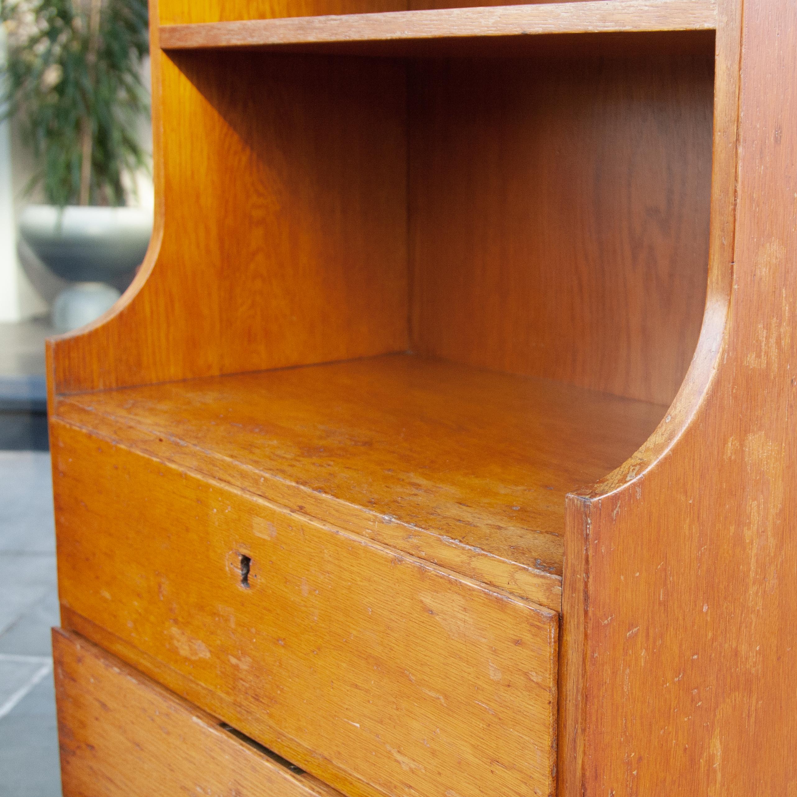 Danish Pair of Teak Bedside Cabinets by Rud Rasmussens Snedkerier, Demark, 1930s