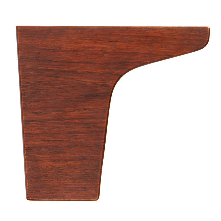 Mid-20th Century Pair of Teak Bedside Tables by Hovmand Olsen