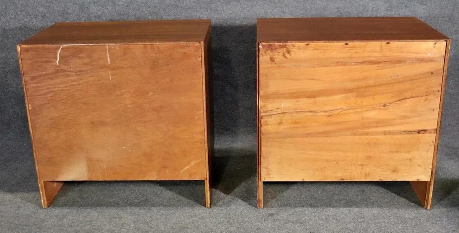 Pair of Teak Cabinets by Buchner Company For Sale 9