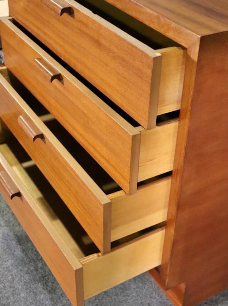 Pair of Teak Cabinets by Buchner Company In Good Condition For Sale In Brooklyn, NY