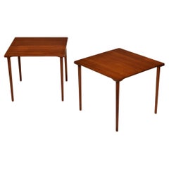 Pair of Teak Danish Side End Tables by France & Son Mid Century, 1960s