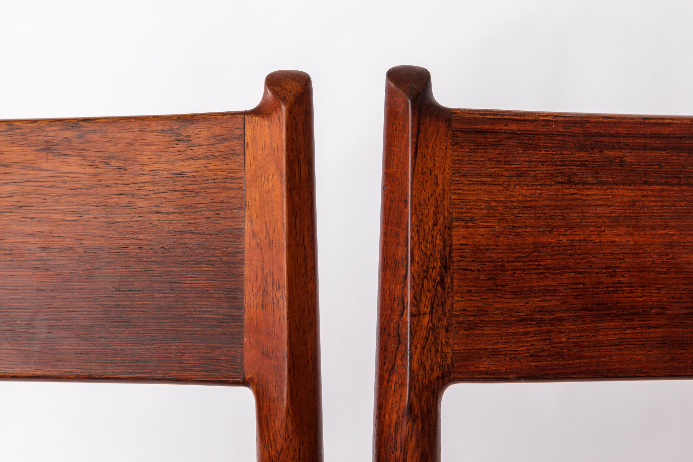 Danois Pair of Teak Dining Chairs by Arne Vodder for Sibast, 1960s – Danish Mid-Cen en vente