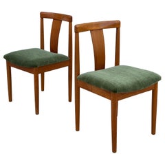 Coppia di sedie da pranzo in teak di Vamdrup Stolefabrik