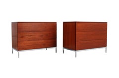 Pair of Teak Dressers by Florence Knoll