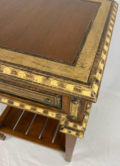 Pair of Teak End Tables, Danish Style Pair of Mid Century Nightstands