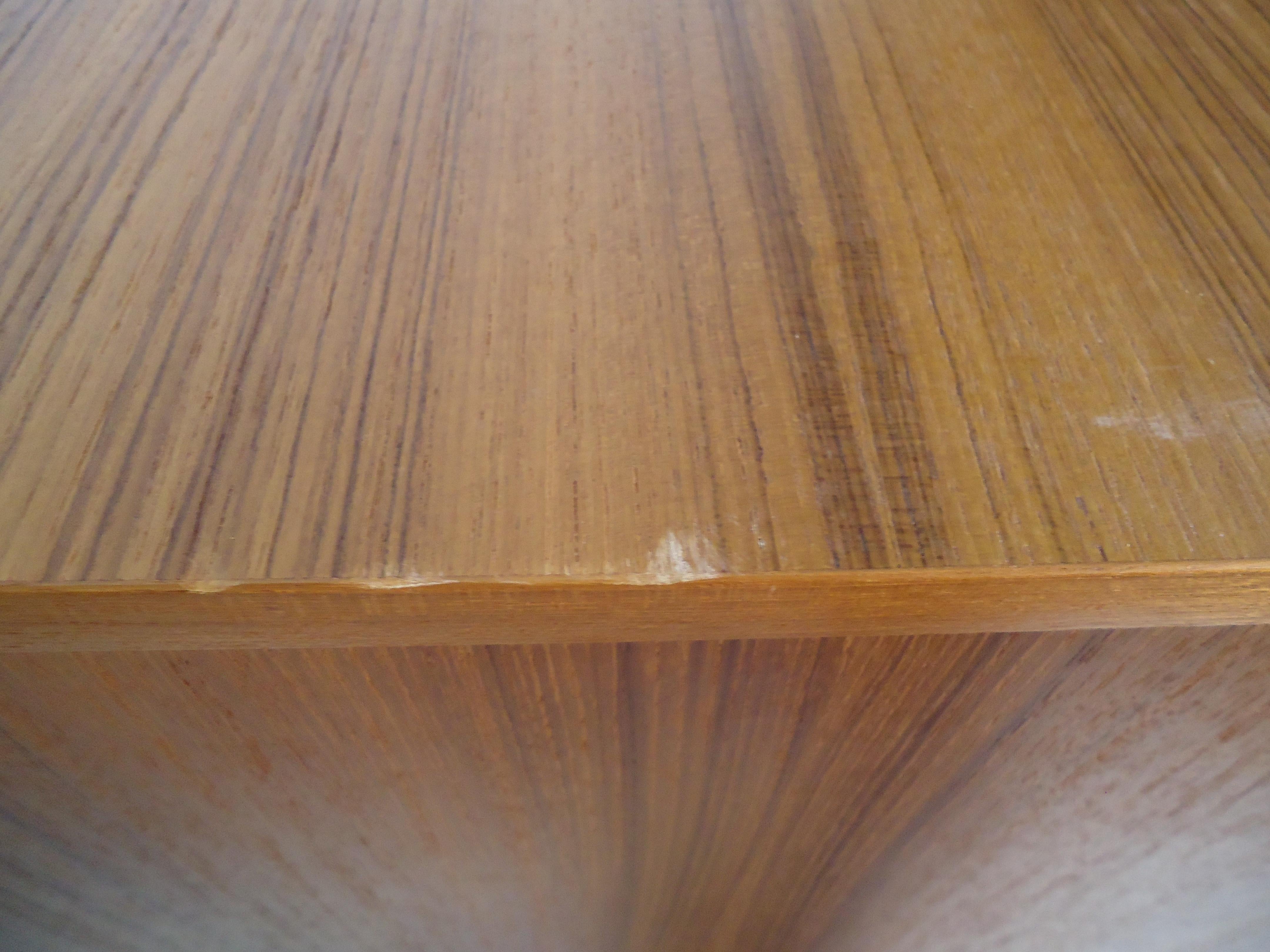 teak file cabinet 2 drawer