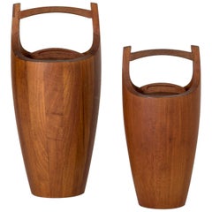 Pair of Teak Ice Buckets by Jens Quistgaard