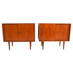 Teak Case Pieces and Storage Cabinets