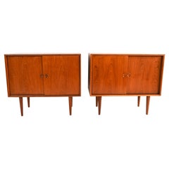 Pair of Teak Kai Kristiansen Danish Mid-Century Chests