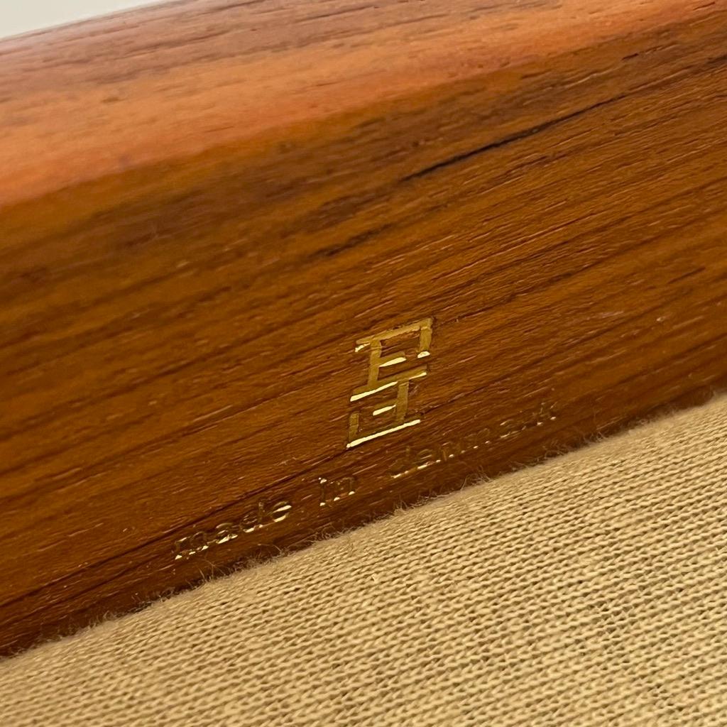 Pareja de tumbonas de teca de Grete Jalk para France & Søn, Dinamarca, ca. 1950 en venta 5