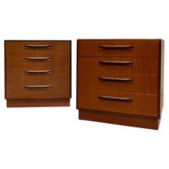 Used PAIR of Teak Mid Century MODERN DRESSER by G-Plan, c. 1960's