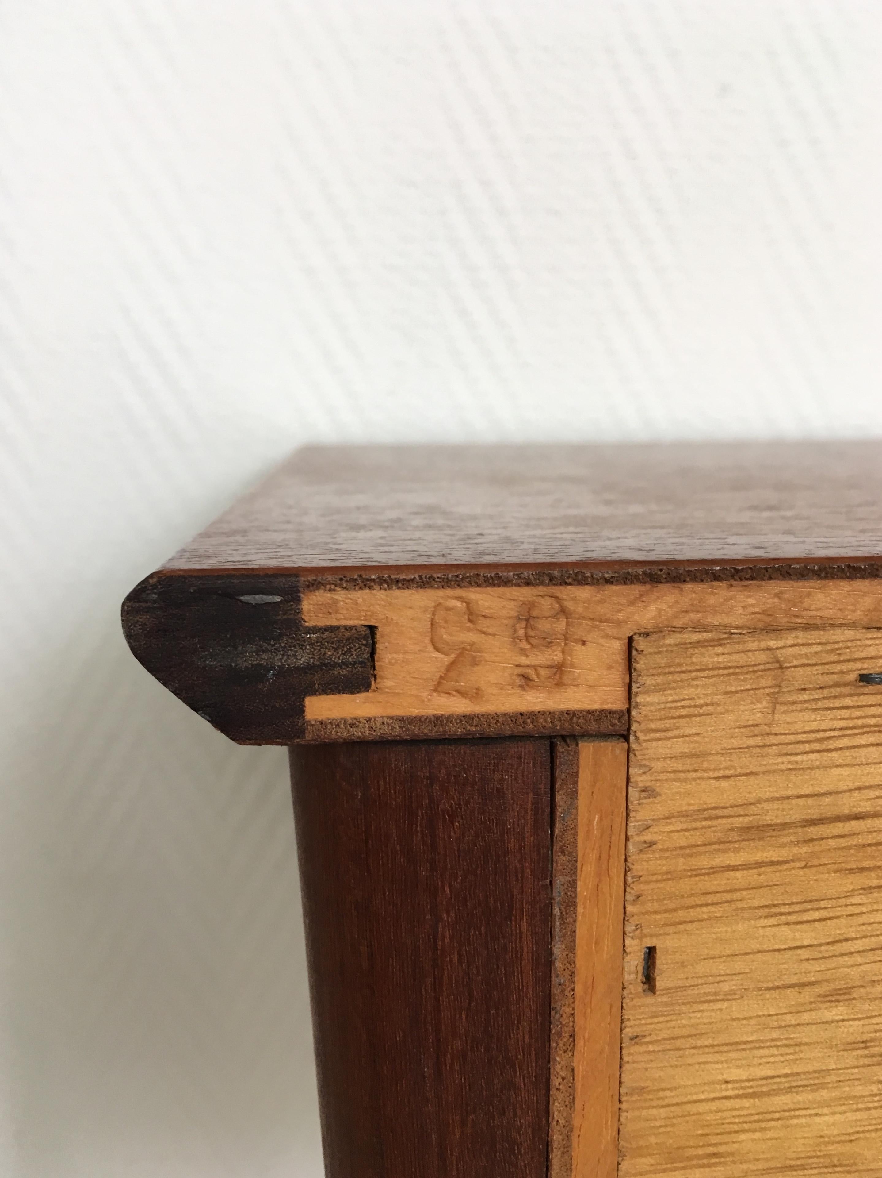 Pair of Teak Nightstands by Louis Van Teeffelen for Wébé, 1960s 12