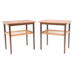 Pair of Teak Side Tables in the Manner of Hvidt & Molgaard