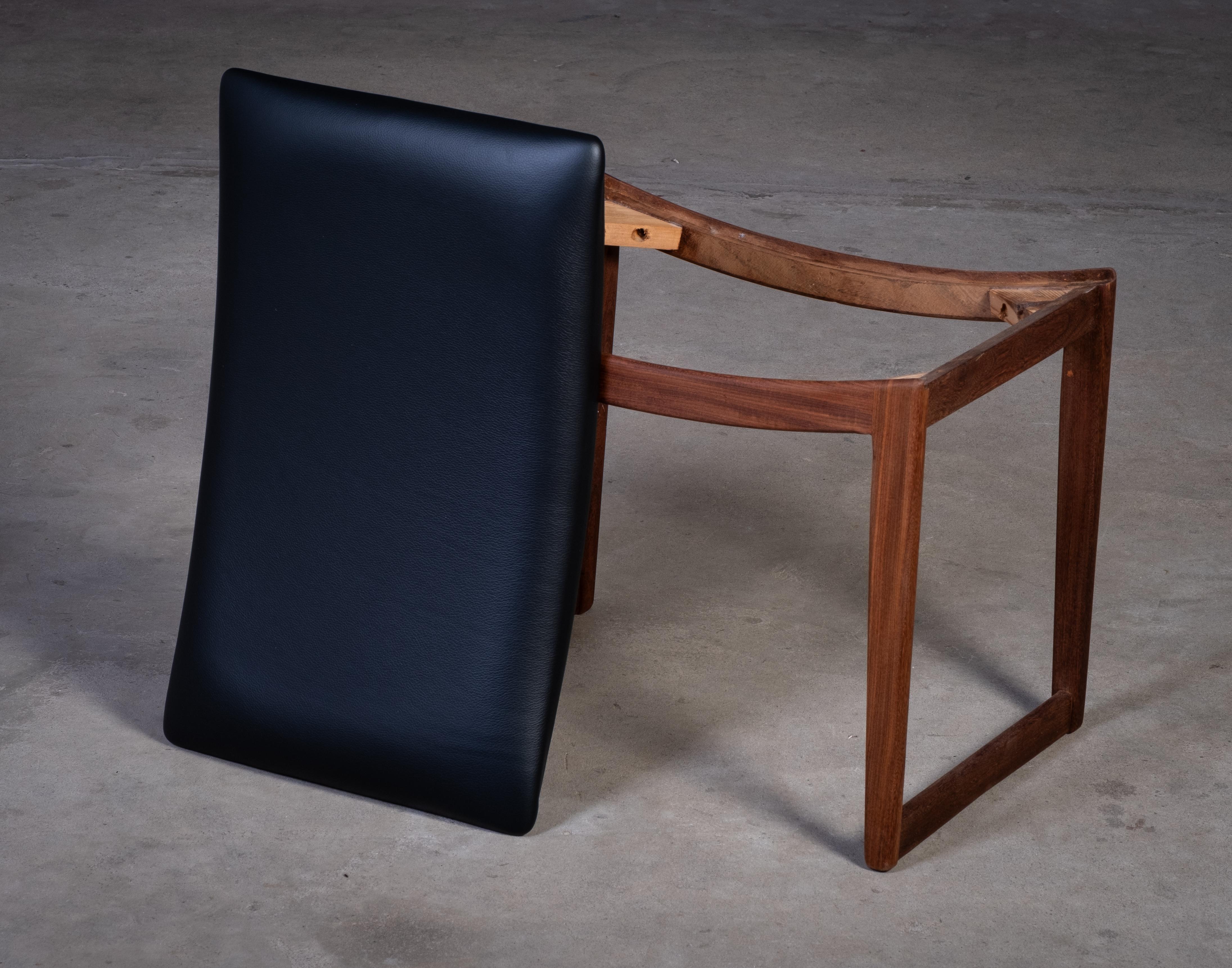 Paire de tabourets en teck, design danois du milieu du siècle, années 1960 en vente 1