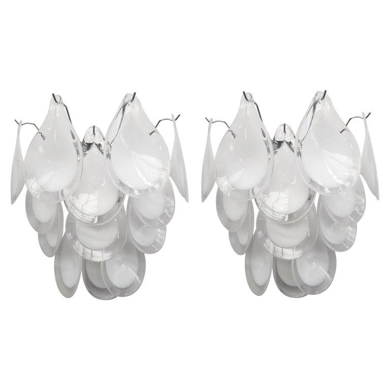 Pair of Tear Drop Sconces