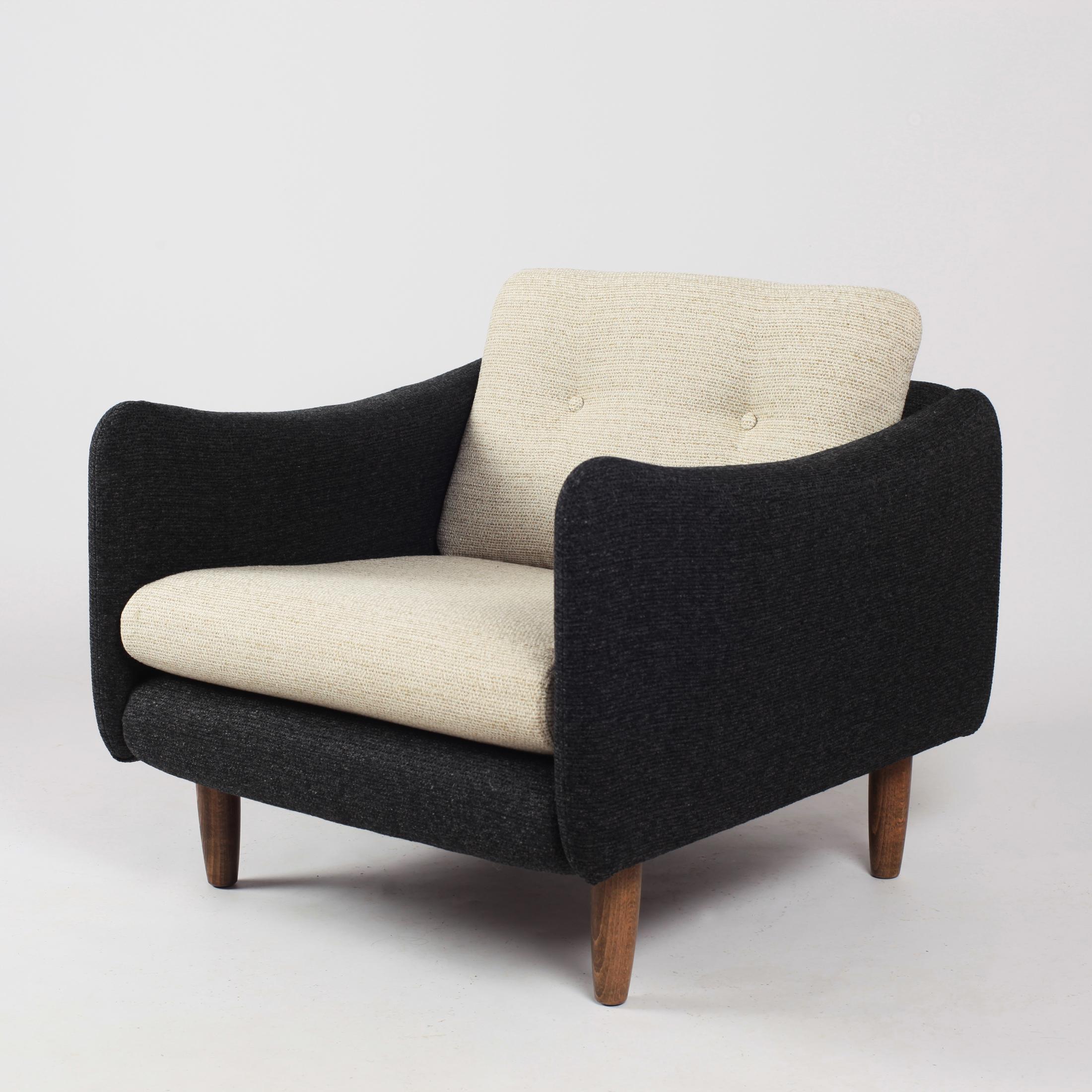 Pair of Teckel Armchairs by Michel Mortier for Steiner, France, 1960s 5