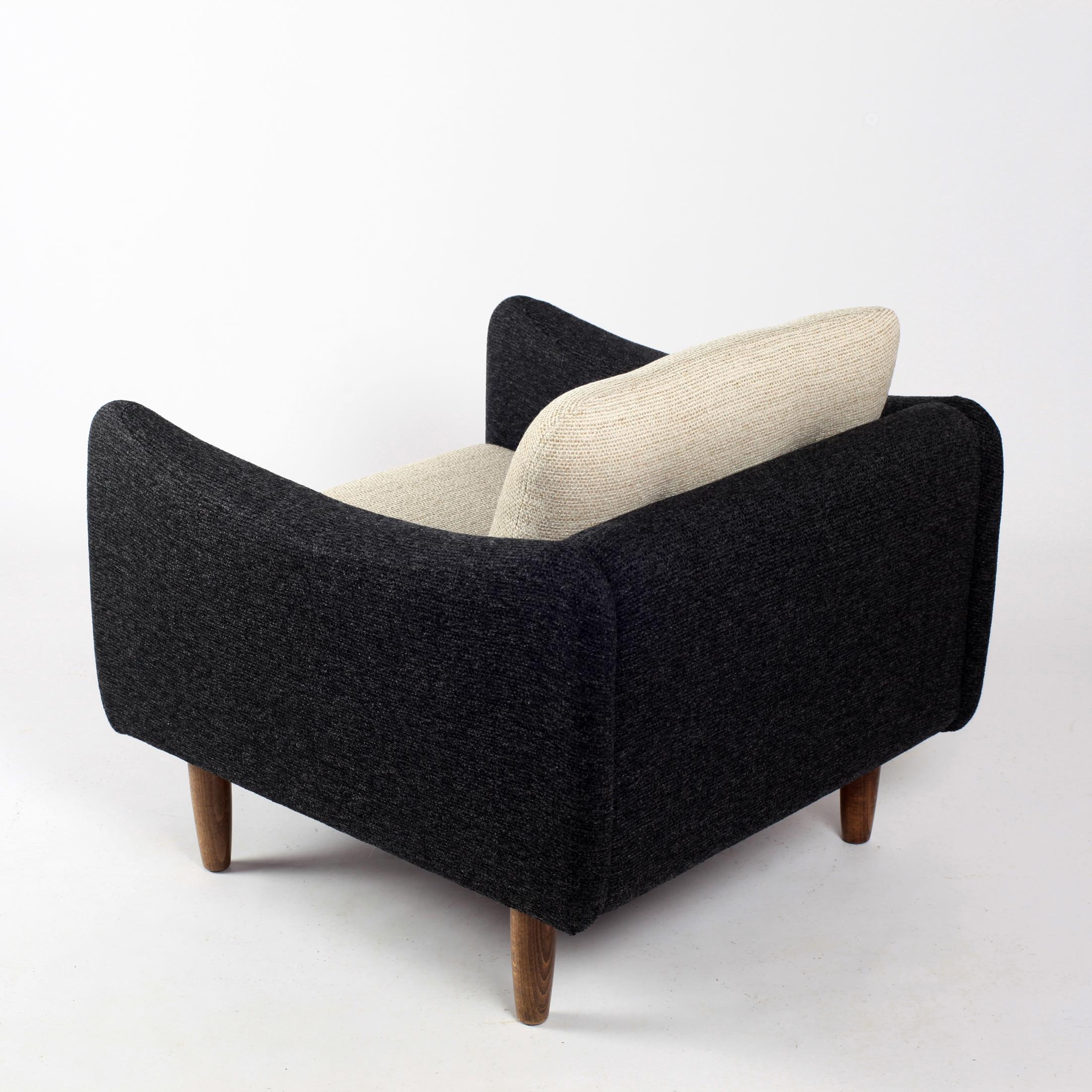 Pair of Teckel Armchairs by Michel Mortier for Steiner, France, 1960s 7
