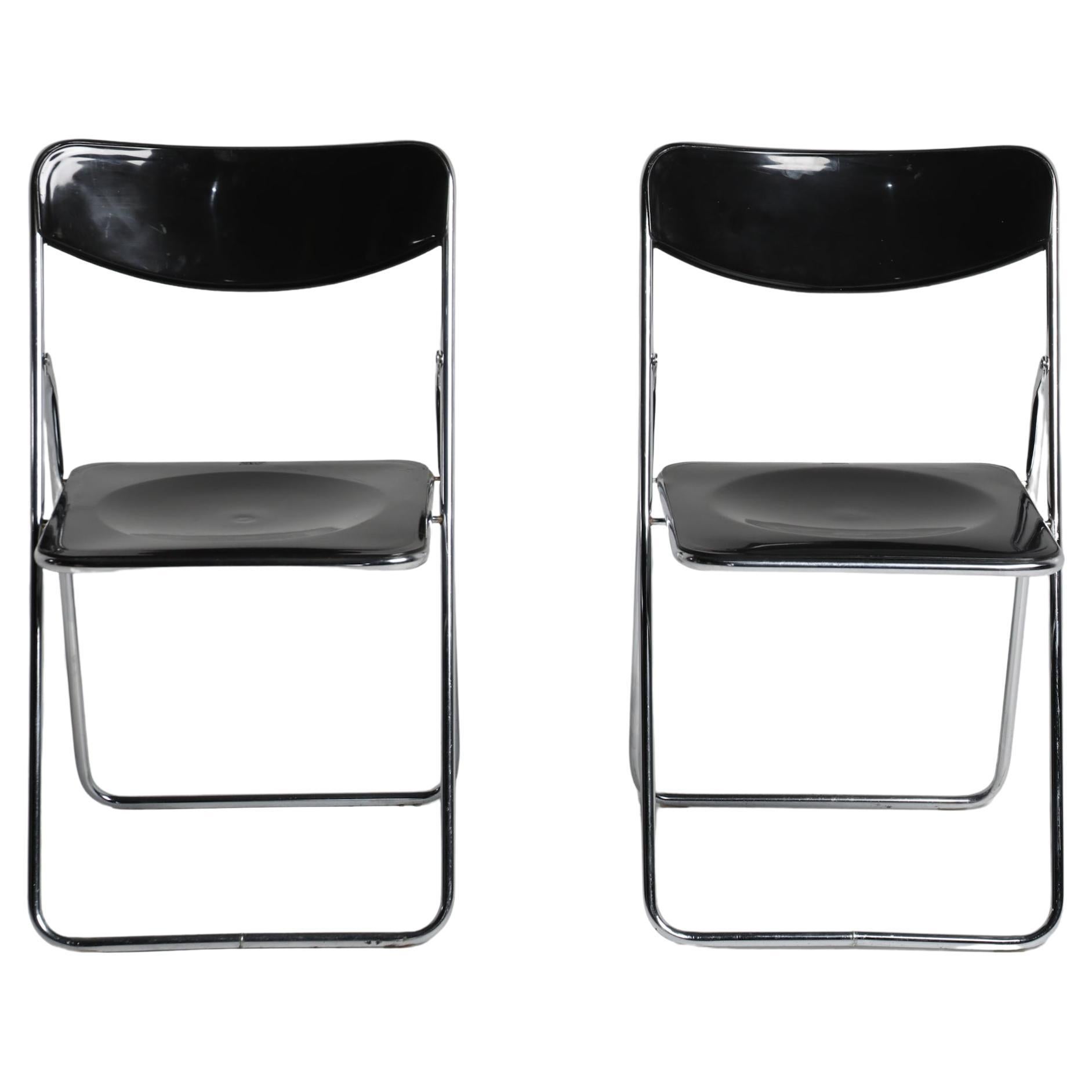 Coppia di sedie Foldes 'Ted' di Niels Gammelgaard per Ikea, Svezia, anni '70