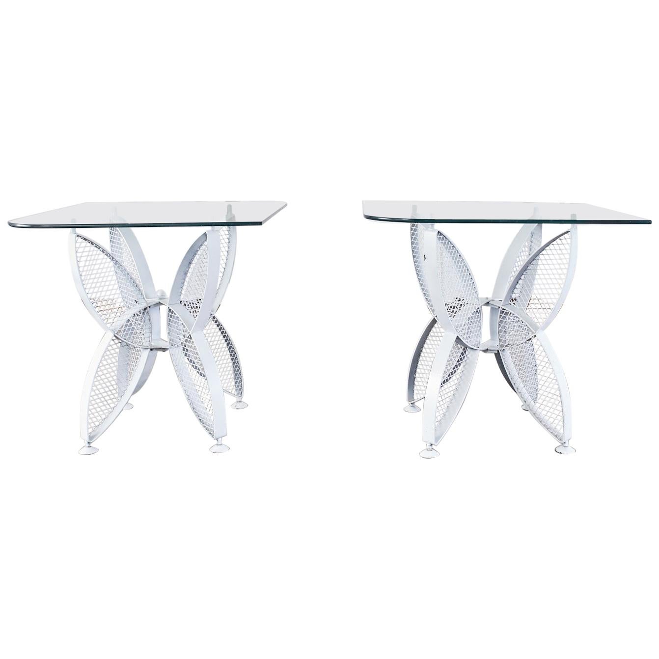 Pair of Tempestini for Salterini Butterfly Drink Tables