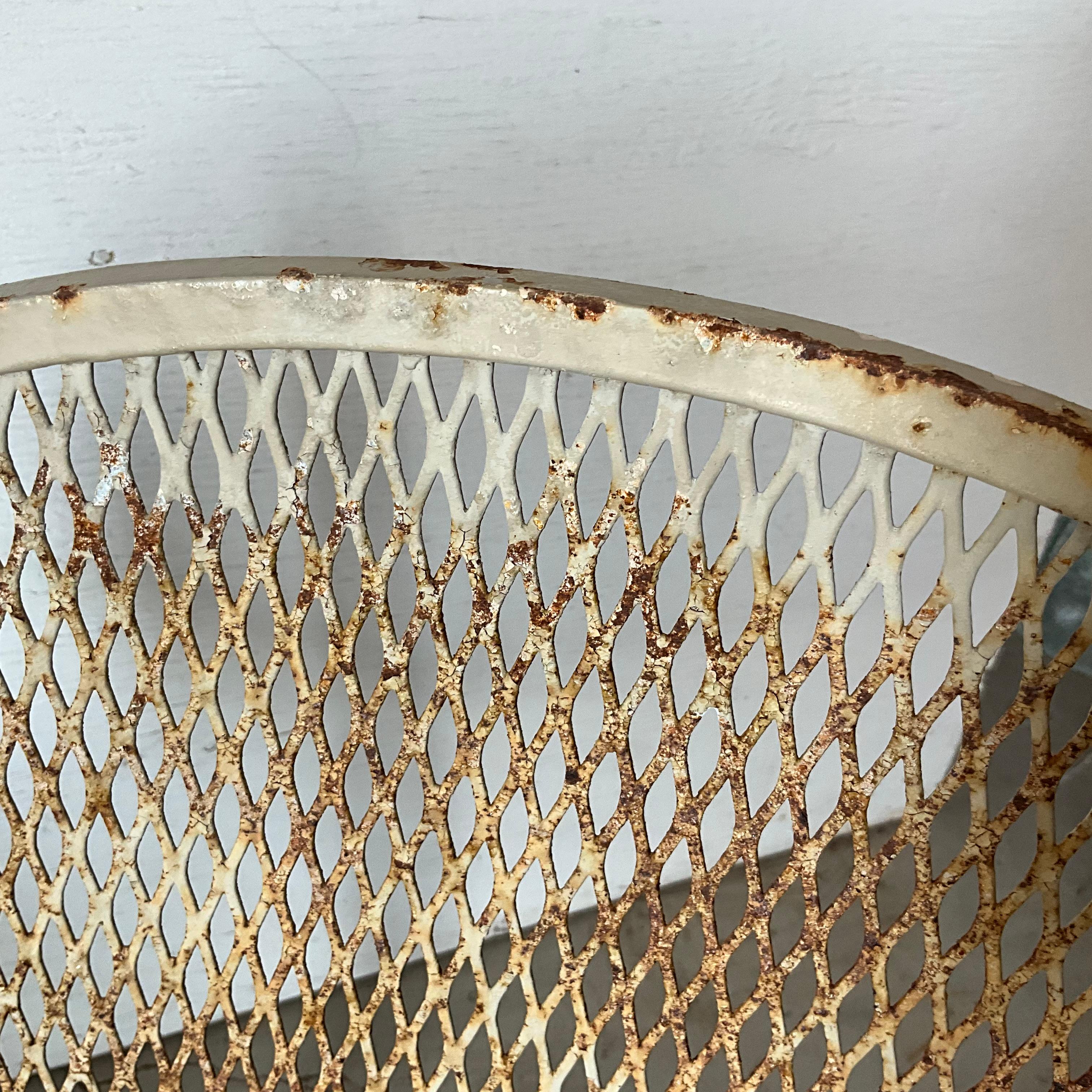 20th Century Pair of Tempestini for Salterini “Orange Slice” Chairs, Original Finish, Mid-Cen For Sale