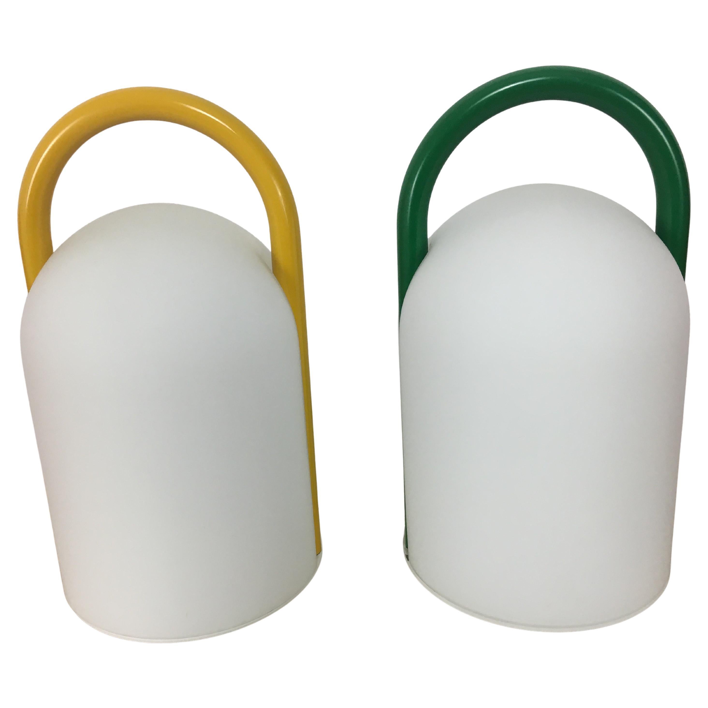 Tender-Tischlampen von Romolo Lanciani für Tronconi, Italien, 1980er Jahre, Paar im Angebot