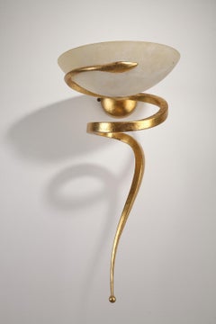 Pair of Teo Wall Sconces by Enzo Ciampalini for Lamp International