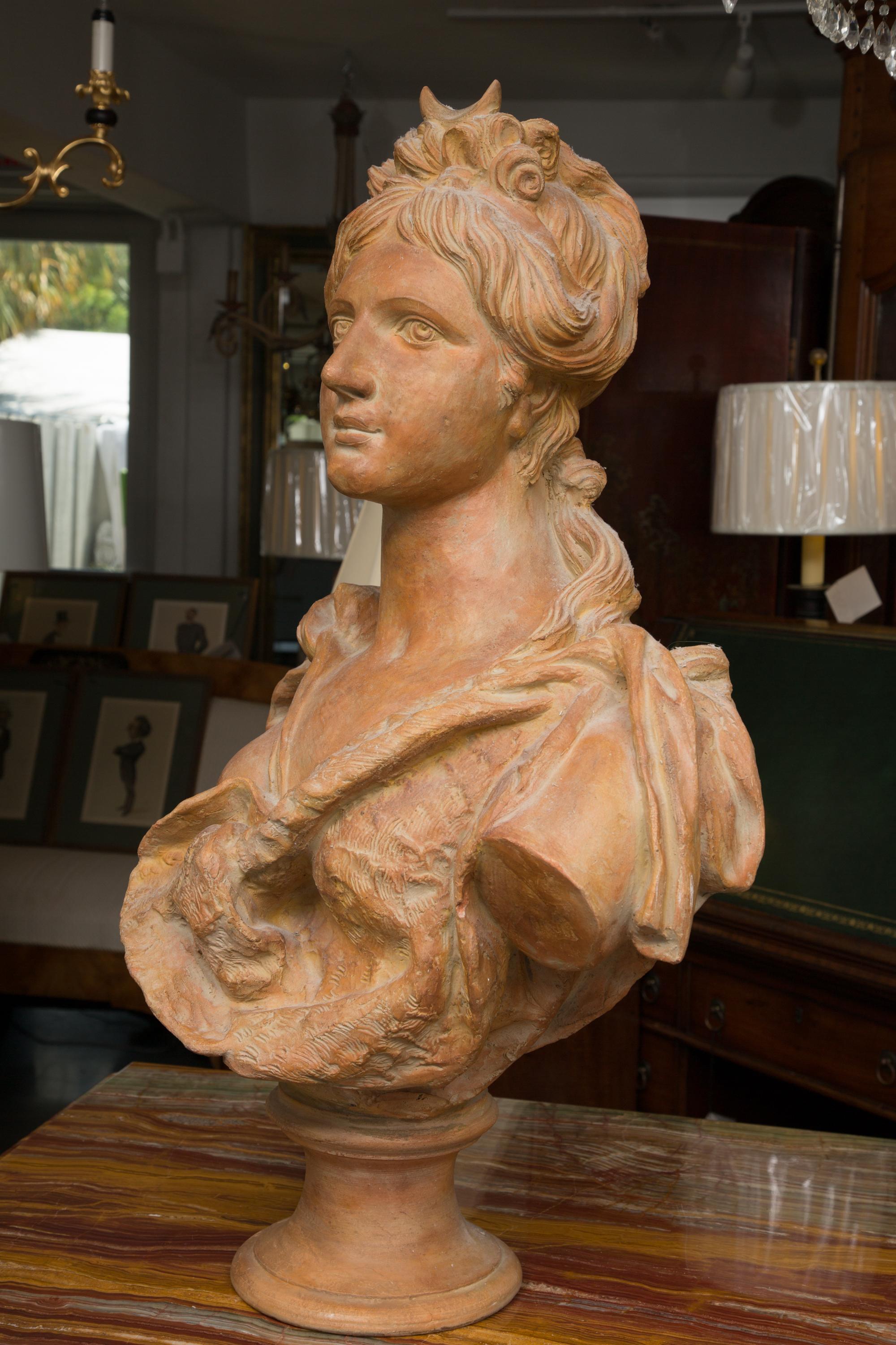 Pair of Terra Cotta Italian Nobility 2