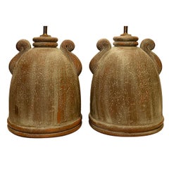 Pair of Terra Cotta Table Lamps