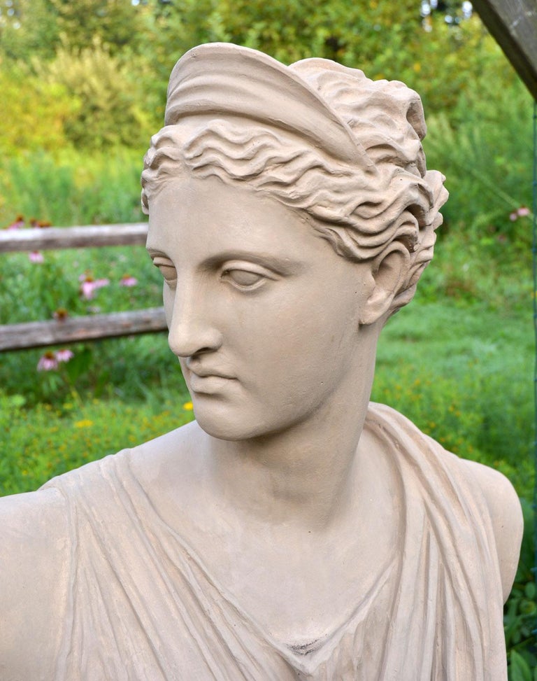 Pair of Terracotta Busts For Sale at 1stDibs