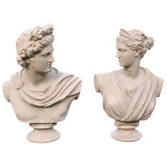 Pair of Terracotta Busts