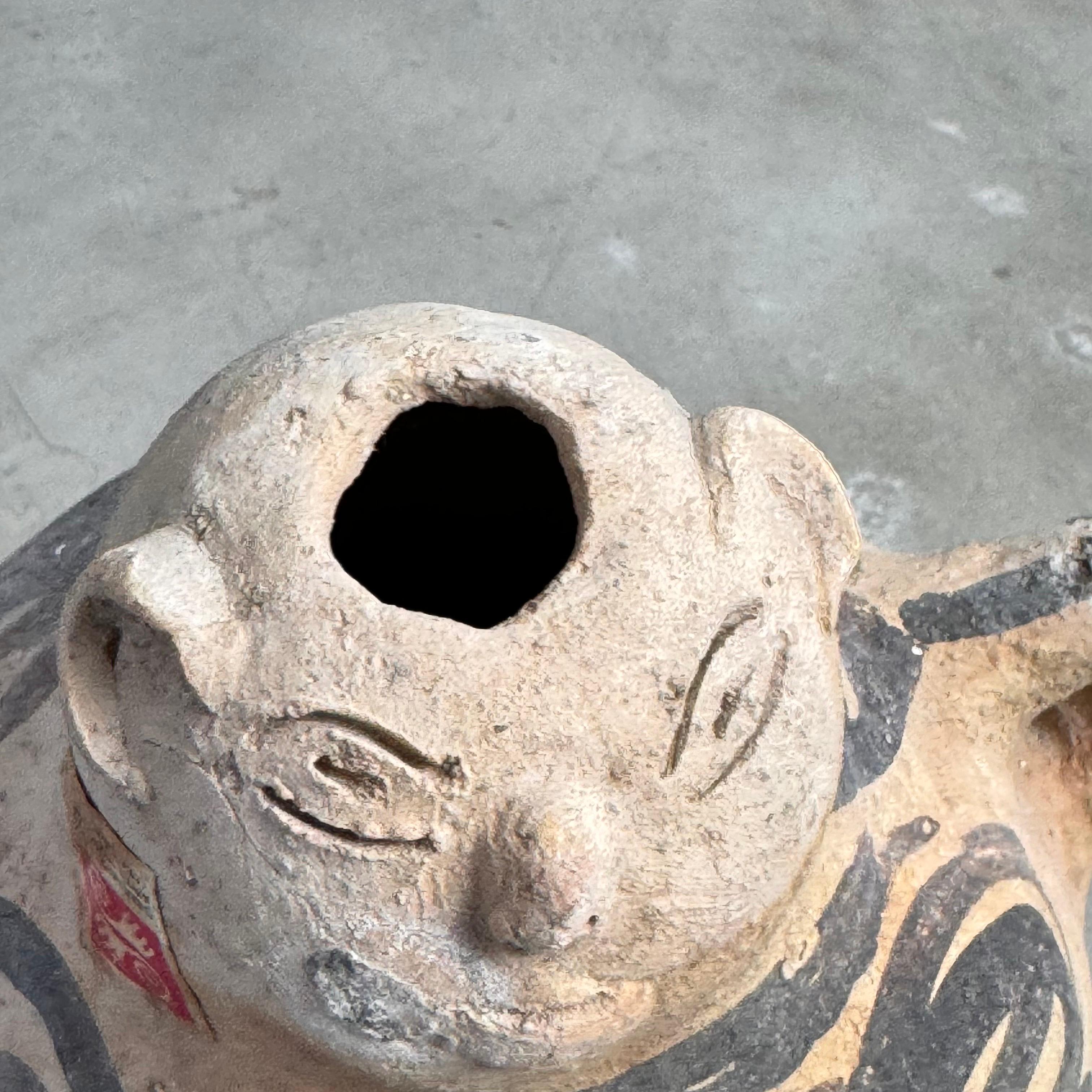 Coppia di brocche in corda di terracotta dal Messico, anni '70 in vendita 2