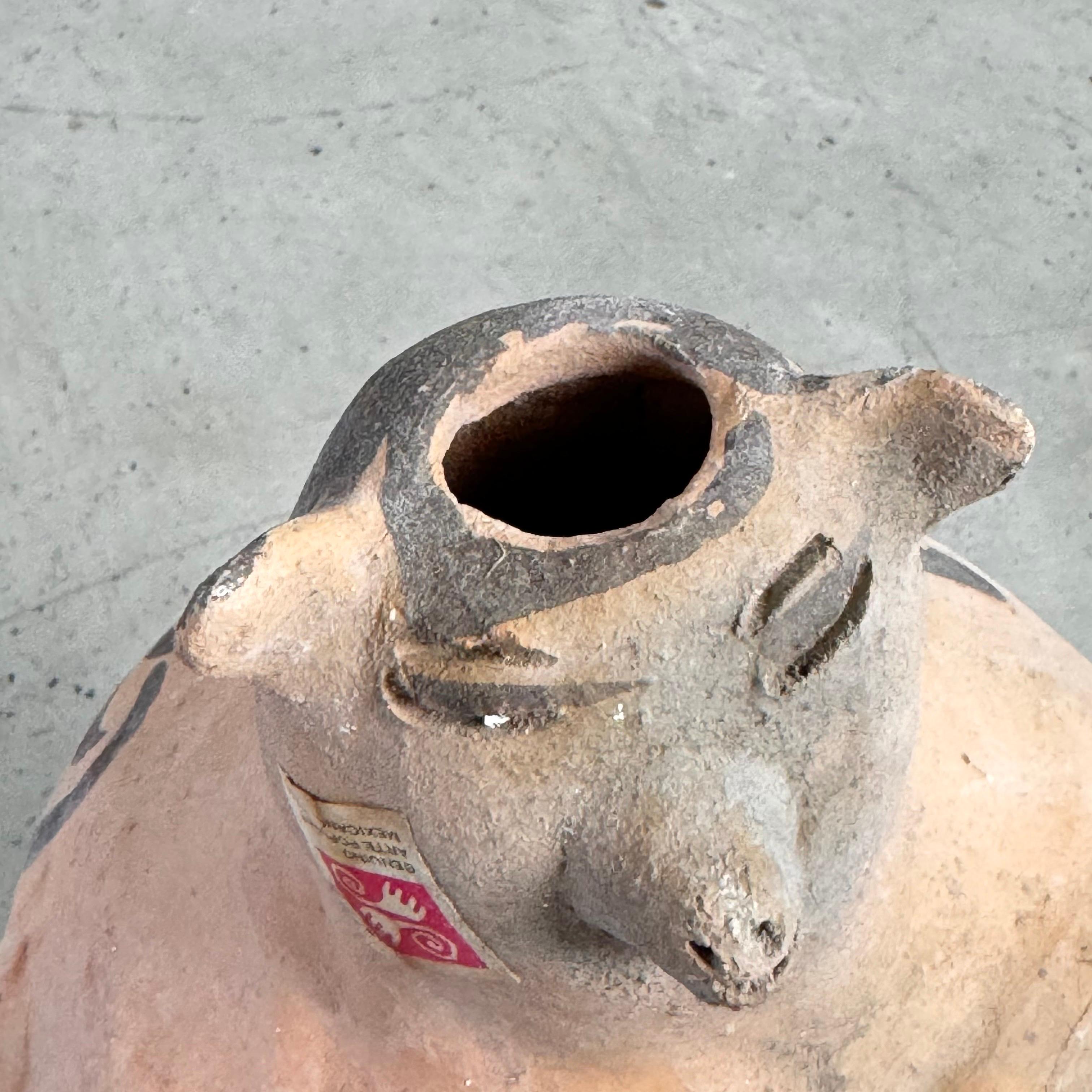 Terracotta Coppia di brocche in corda di terracotta dal Messico, anni '70 in vendita