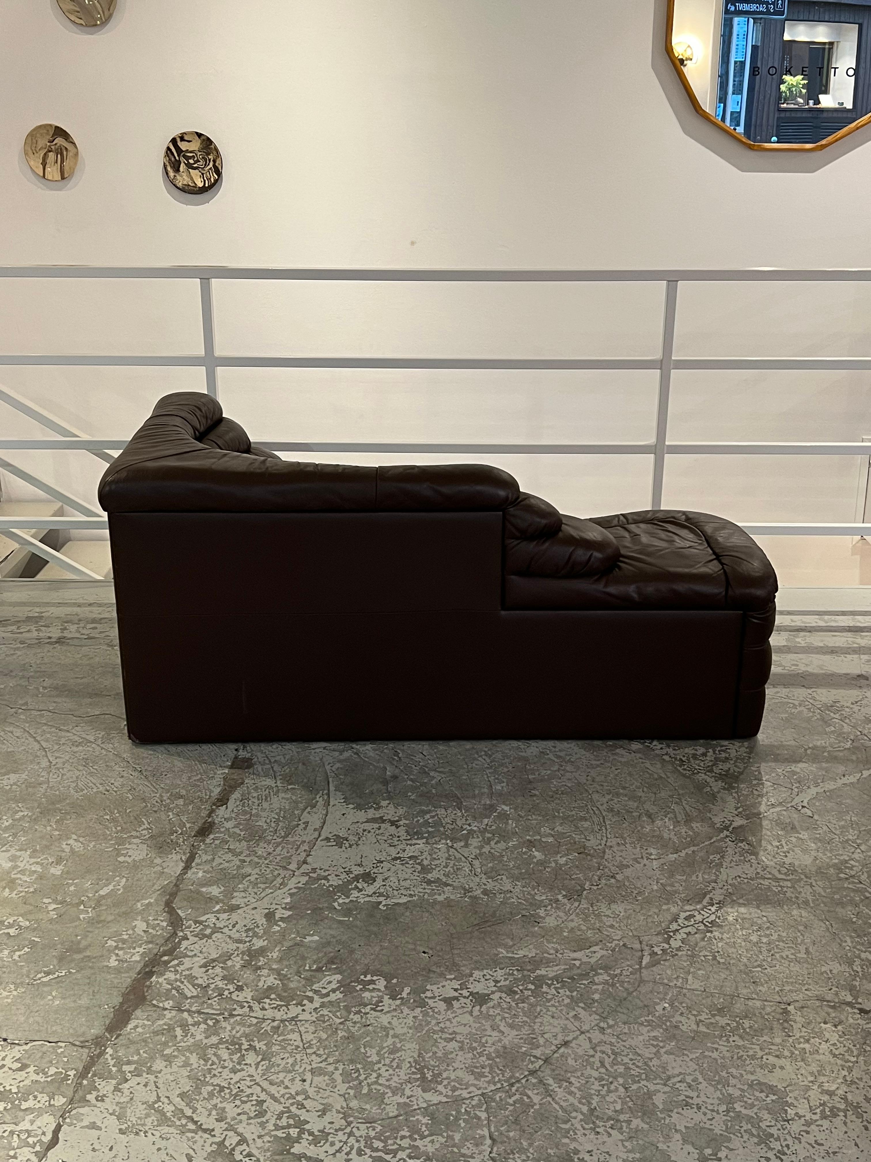 Pair of Terrazza Sofas by Ubald Klug for De Sede, Switzerland, 1973 For Sale 4