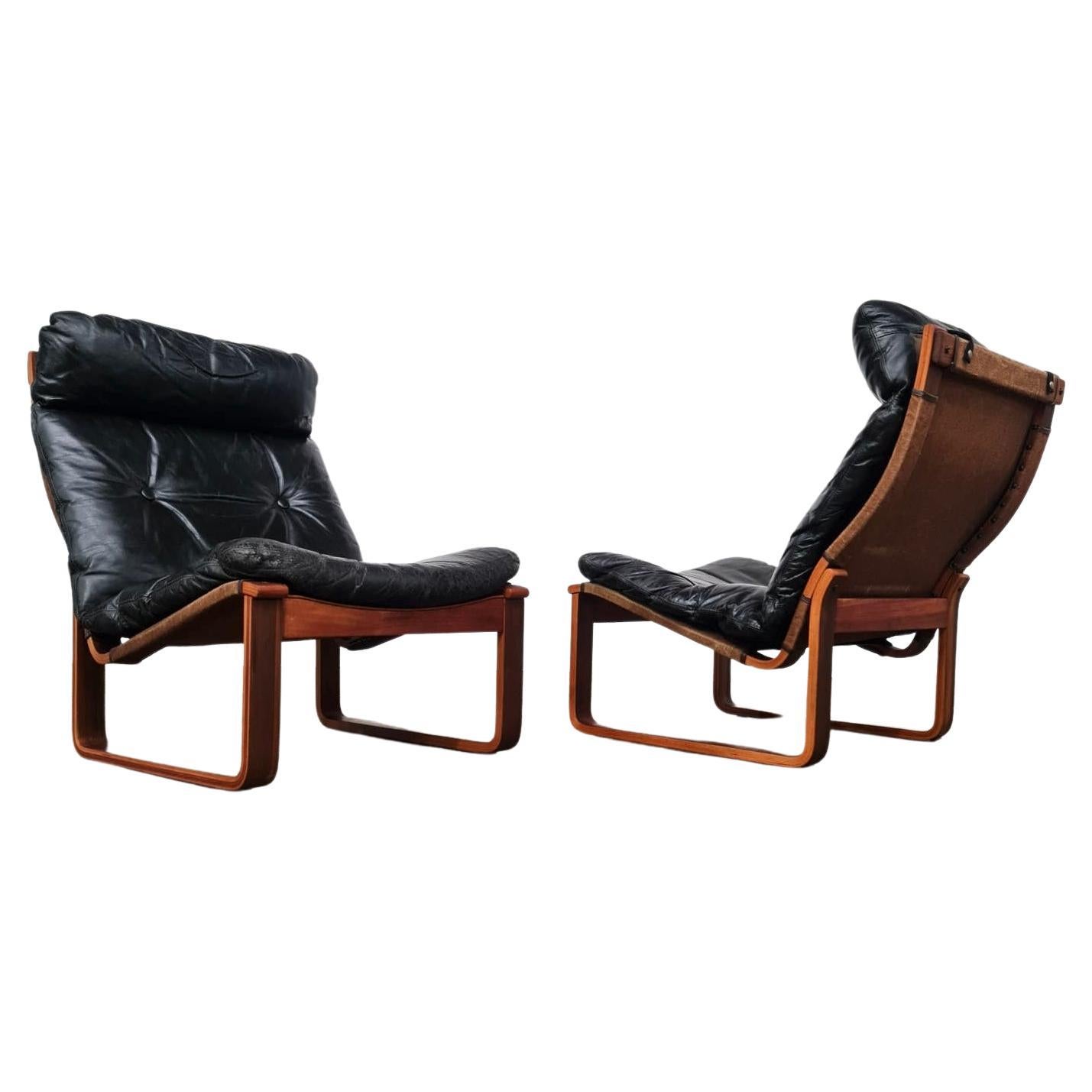 Paire de chaises T8 de Tessa Furniture du milieu du siècle dernier  en vente