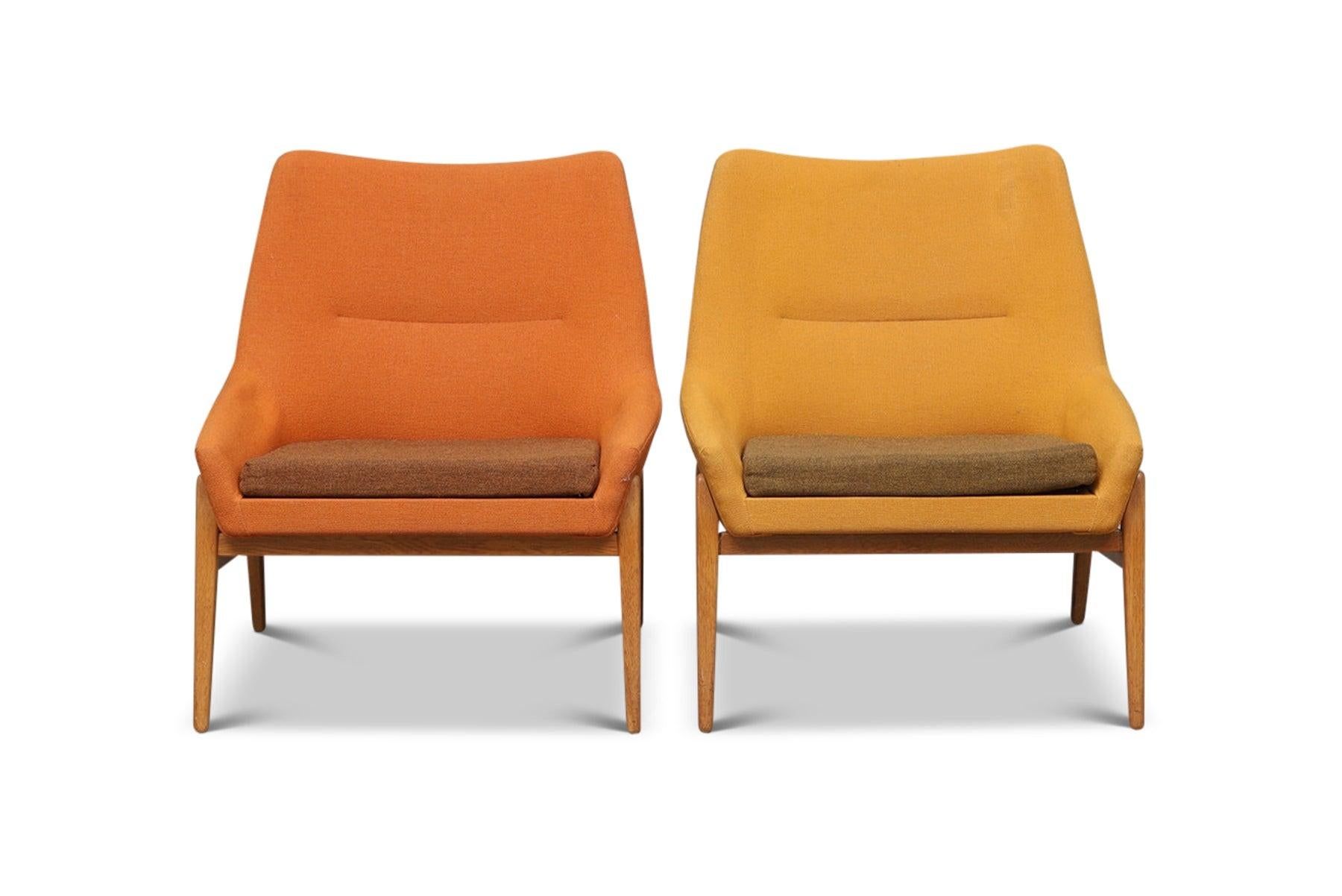 Mid-Century Modern Pair of Teve Armchairs by Ire Industrier
