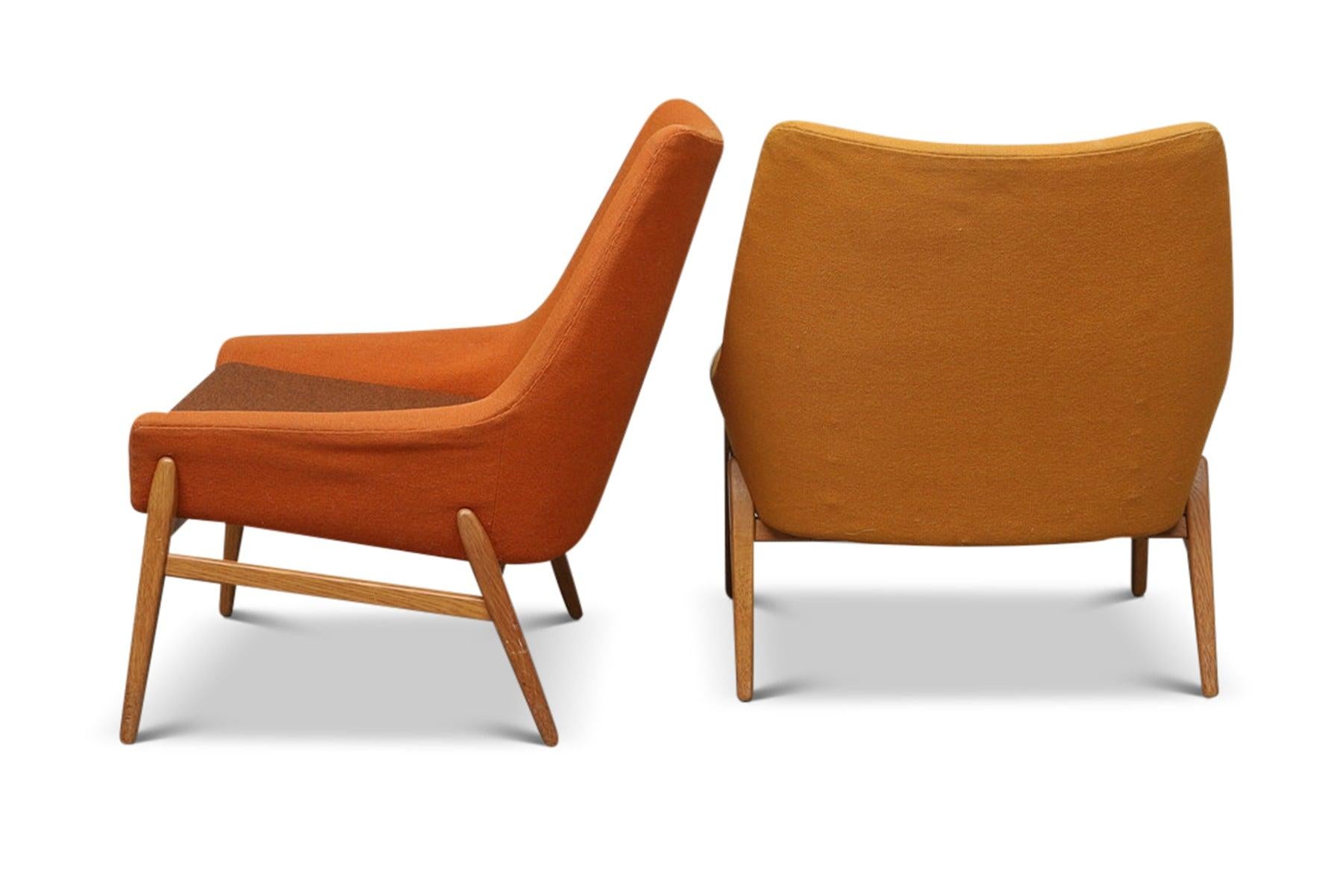 Swedish Pair of Teve Armchairs by Ire Industrier