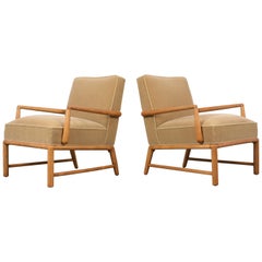 Pair of  T.H. Robs John Gibbings Modern Style Lounge Chairs