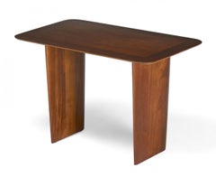 Pair of T.H. Robsjohn-Gibbings for Widdicomb 'Wing' Walnut End Tables