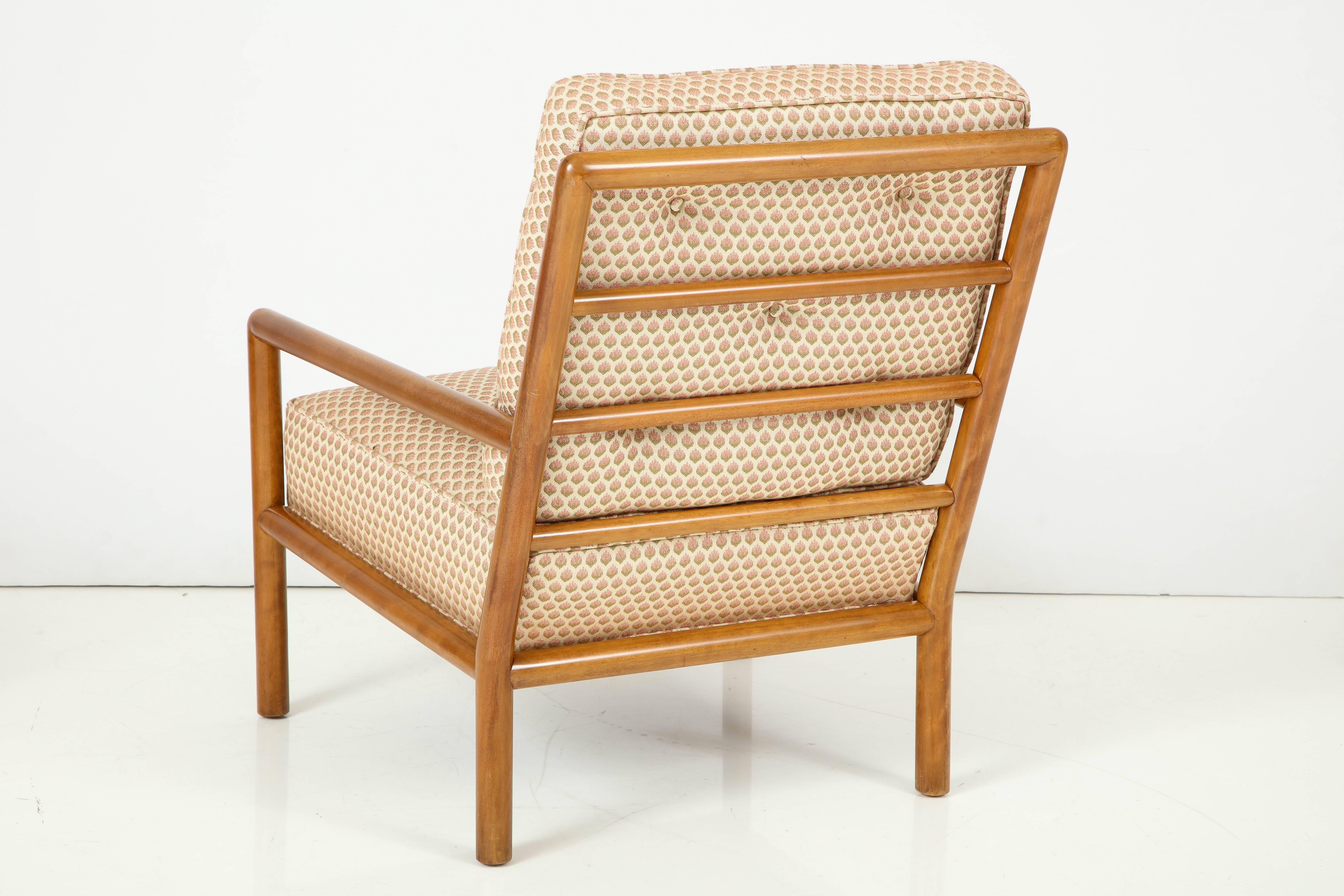 20th Century Pair of T.H. Robsjohn-Gibbings Lounge Chairs, circa 1950s