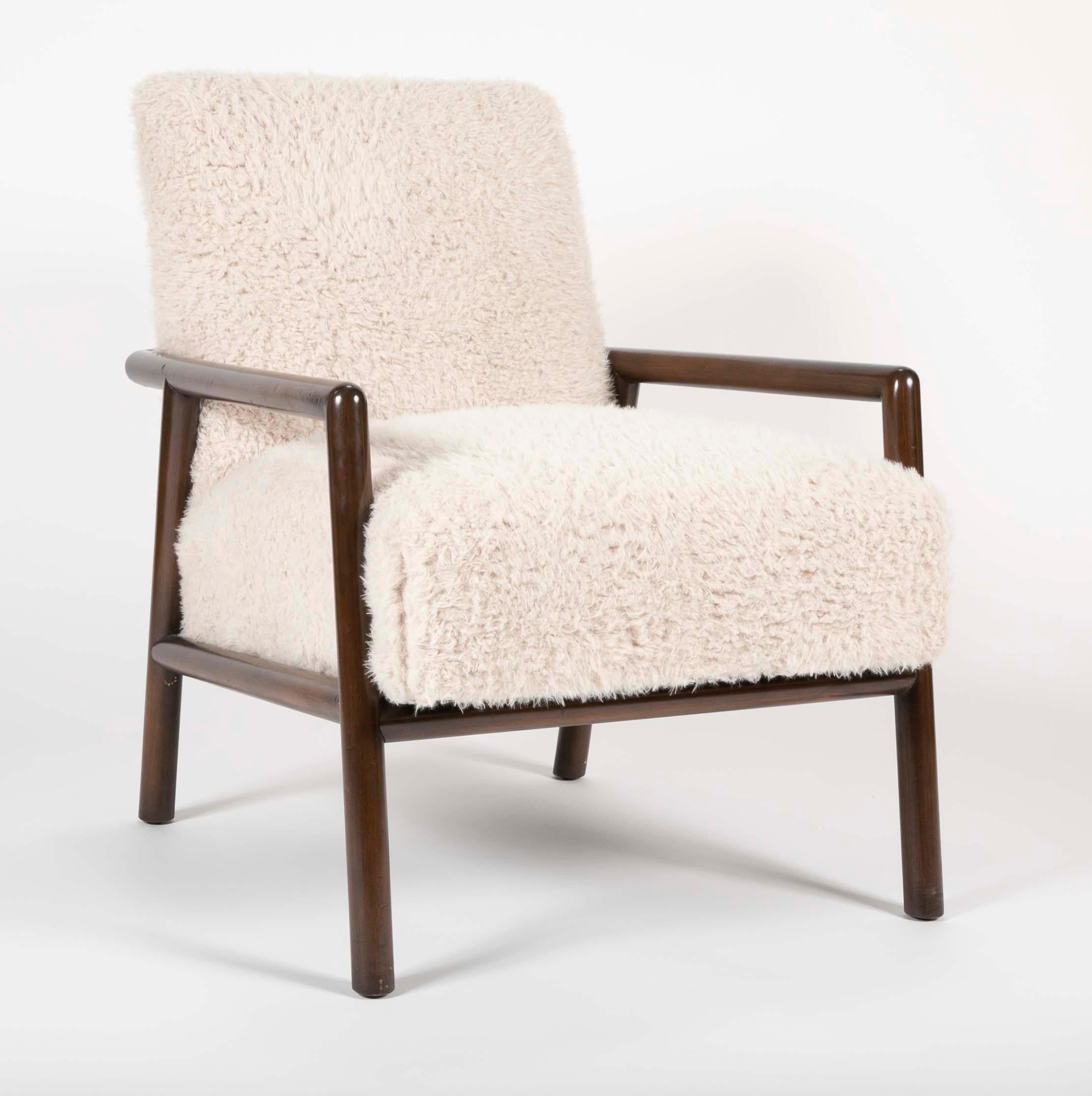 Mid-Century Modern Pair of T.H Robsjohn-Gibbings Lounge Chairs