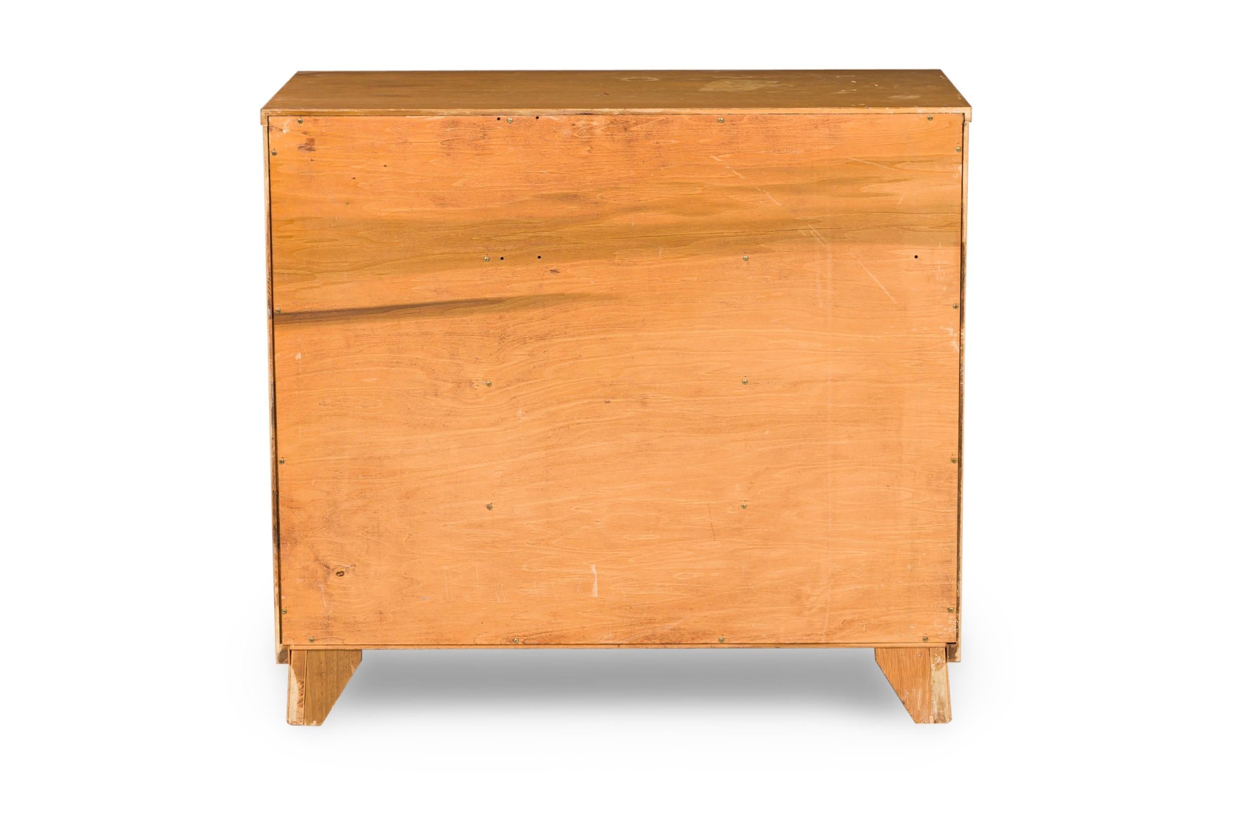 Wood Pair of T.H. Robsjohn-Gibbings Mid-Century American Modern Bleached Walnut For Sale