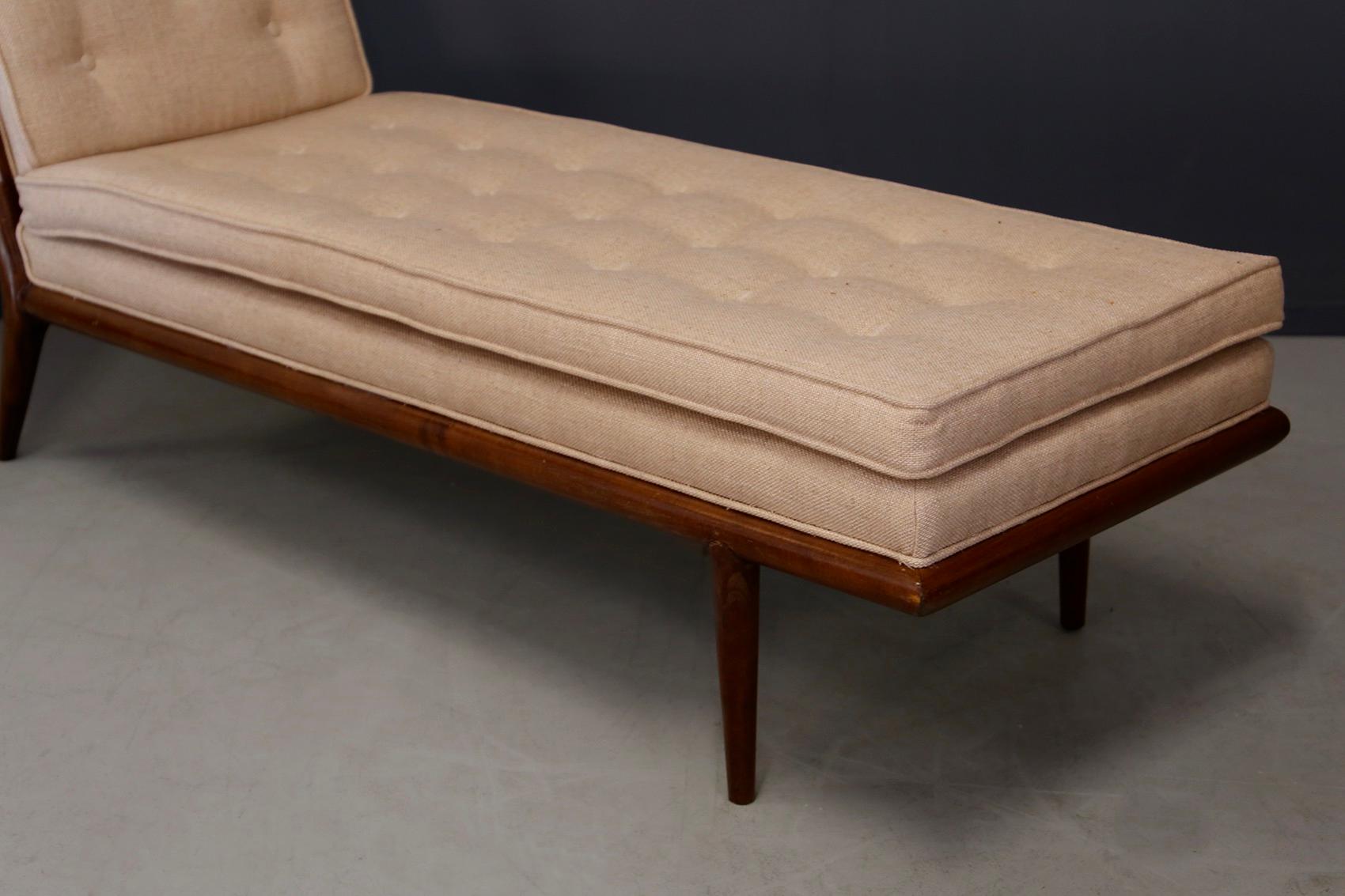 Pair of T.H. Robsjohn-Gibbings Midcentury Chaise lounge for Widdicomb, 1950s In Good Condition In Milano, IT