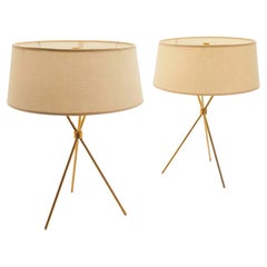 Pair of T.H. Robsjohn-Gibbings Model 170 Table Lamps