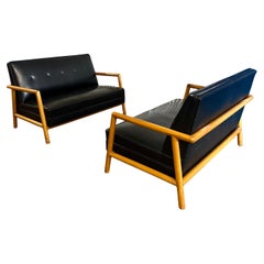 Pair of TH Robsjohn-Gibbings Settees, Model 1679