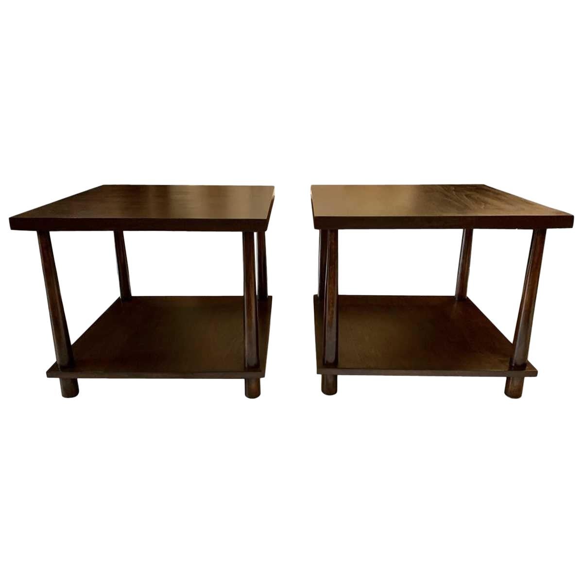 Pair of T.H. Robsjohn-Gibbings Side Tables