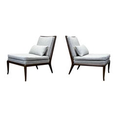 Pair of T.H. Robsjohn-Gibbings Slipper Chairs