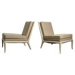 Pair of T.H. Robsjohn-Gibbings Slipper Chairs