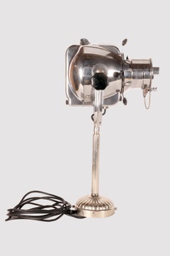 Pair of theatrical stage lights by Strand Electric, Great Britain circa 1953.