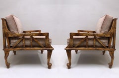 Ein Paar Thebes Clubsessel von Randolph & Hein für Steve Chase