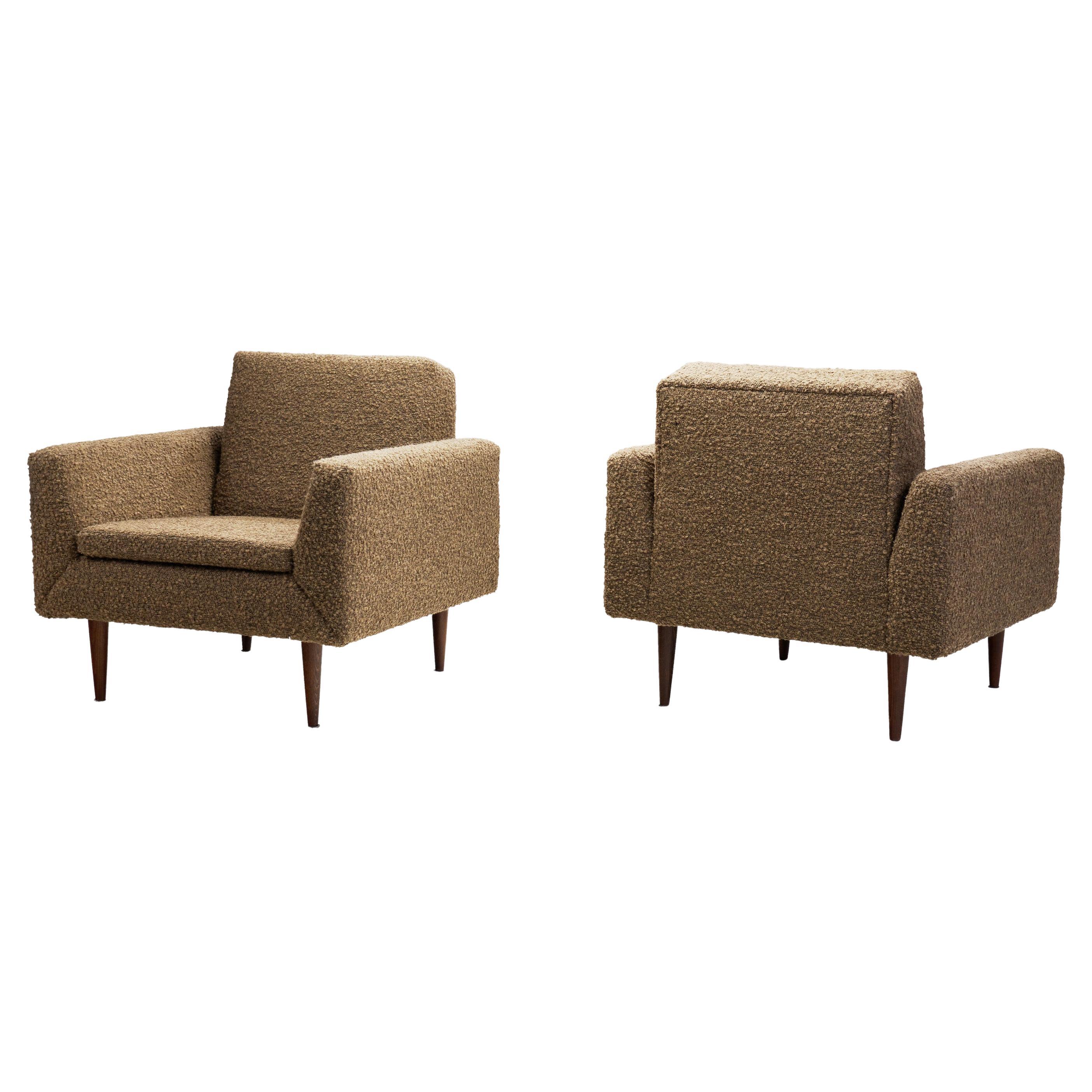 Pair of Theo Ruth Lounge Chairs for Artifort, Netherlands ca 1960s